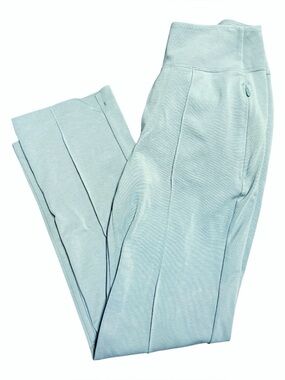 Athleta Eastbound Straight Pant Minimalistic Grey Sage Green Size 0 P
